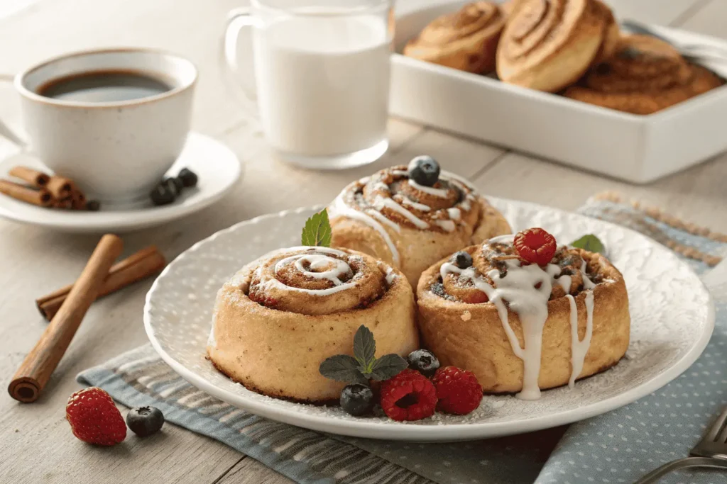 healthy cinnamon rolls​.