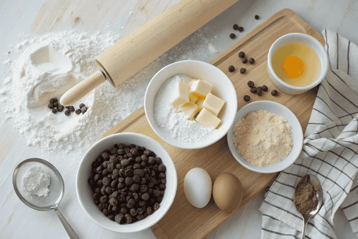  Ingredients for braided chocolate chip brioche recipe​