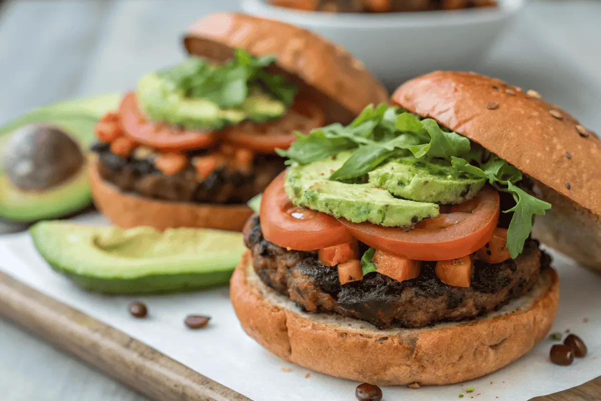 High protein gluten-free burgers!