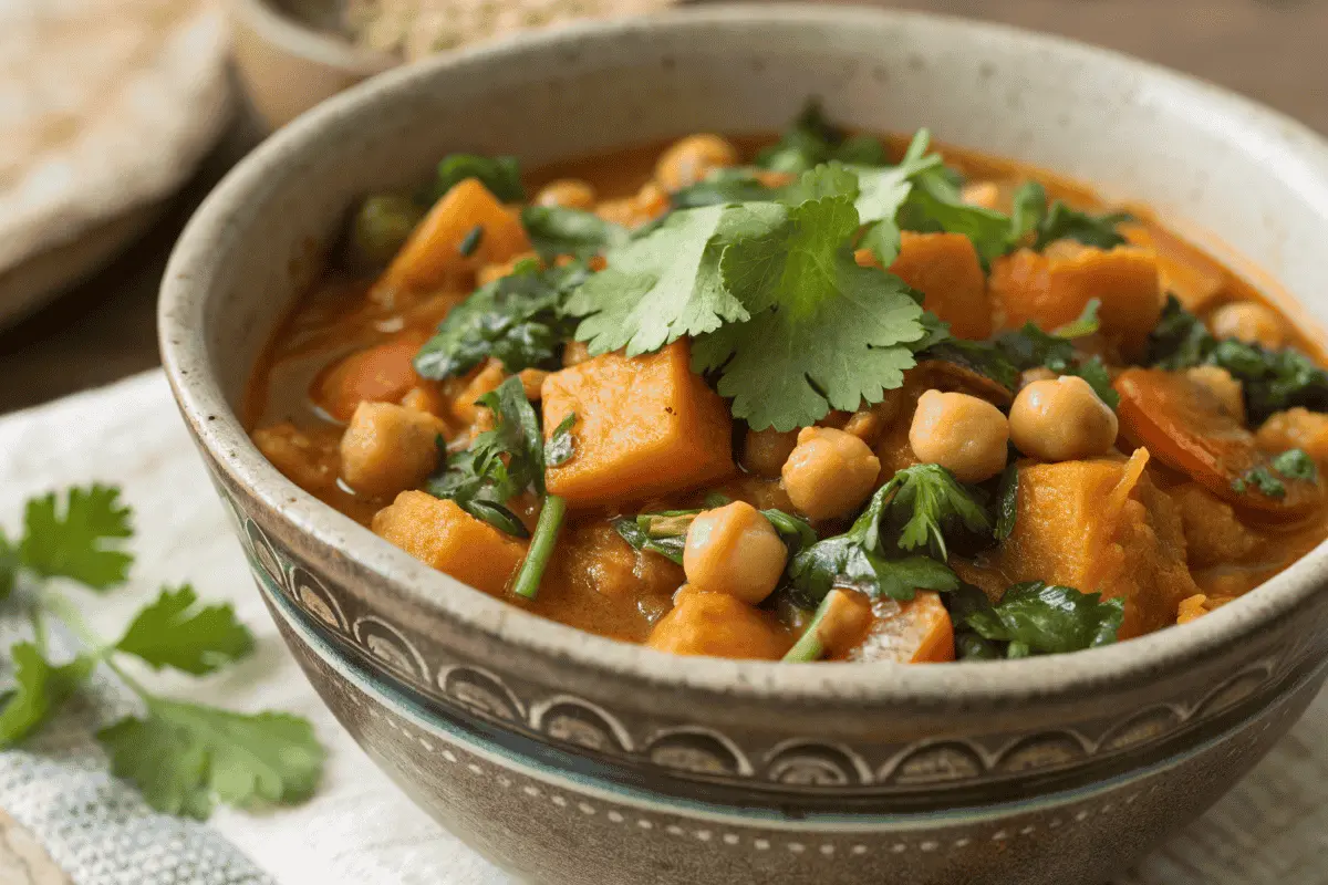 Delicious Vegetarian Chickpea Curry Recipe